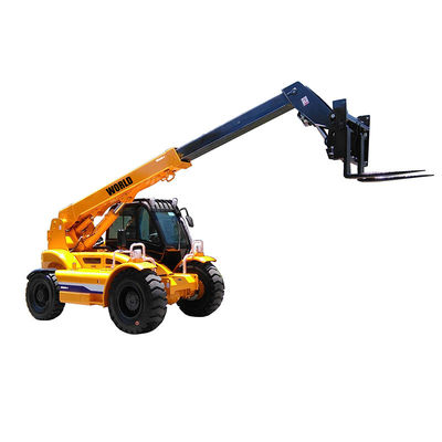 3T 4T Diesel 7m 14m Telehandler Xe nâng kính thiên văn 4 bánh lái