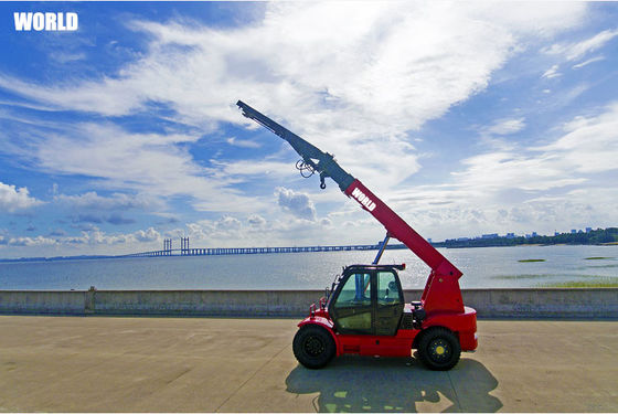Trung Quốc thế giới 11ton lớn thủy lực điều khiển xe nâng xe đẩy kính thiên văn Loader bánh xe để bán