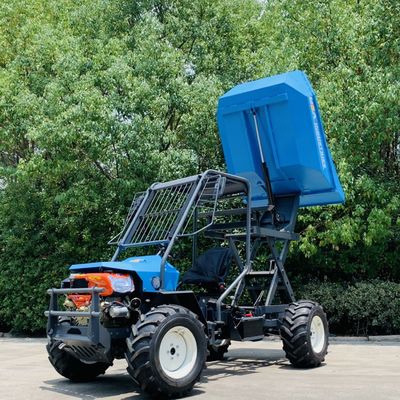 Thiết bị thu hoạch dầu cọ Diesel 1250kg Dumper 2,4m