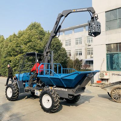Máy thu hoạch dầu cọ Open Cab 1325mm Trọng lượng 1250kg với Grapple