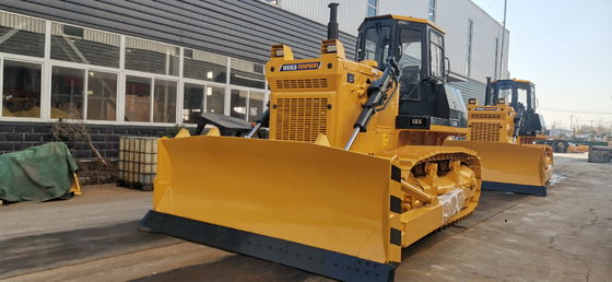 Máy ủi máy kéo loại đường ray 560mm với 38 đôi giày theo dõi ở mỗi bên 100 mã lực 165 mã lực 220 mã lực 320 mã lực