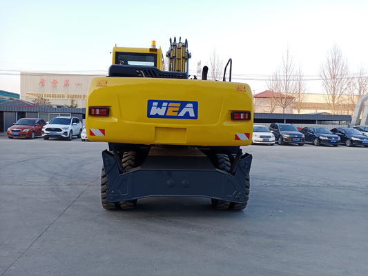 YUCHAI/YC4D125 Máy đào mini có bánh xe có động cơ với trọng lượng hoạt động 15300kg