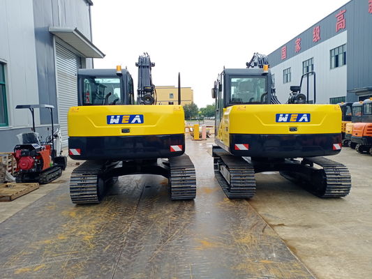 Đáng tin cậy Hydraulic Crawler Excavator đạt được chiều cao đào tối đa 7023mm