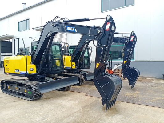 Đáng tin cậy Hydraulic Crawler Excavator đạt được chiều cao đào tối đa 7023mm