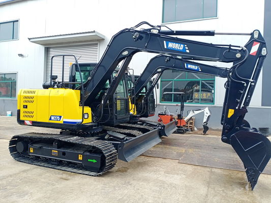 Đáng tin cậy Hydraulic Crawler Excavator đạt được chiều cao đào tối đa 7023mm