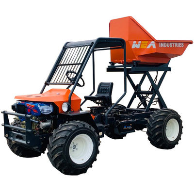 Máy kéo dầu cọ 4 bánh xe sau cho các đồn điền dầu cọ