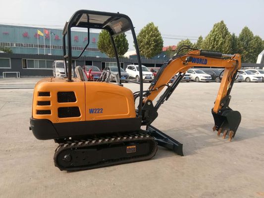 Máy đào mini crawler nhỏ gọn với độ sâu cắt lưỡi dao 310mm 2200kg Bucket 0.1-0.3cbm