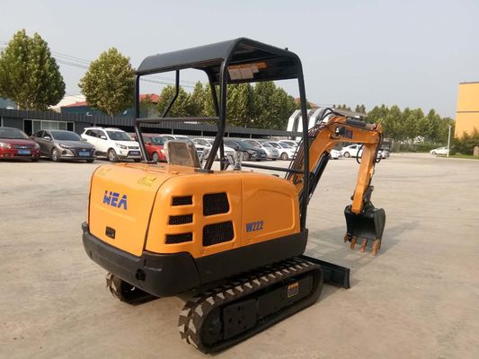 Máy đào mini crawler nhỏ gọn với độ sâu cắt lưỡi dao 310mm 2200kg Bucket 0.1-0.3cbm