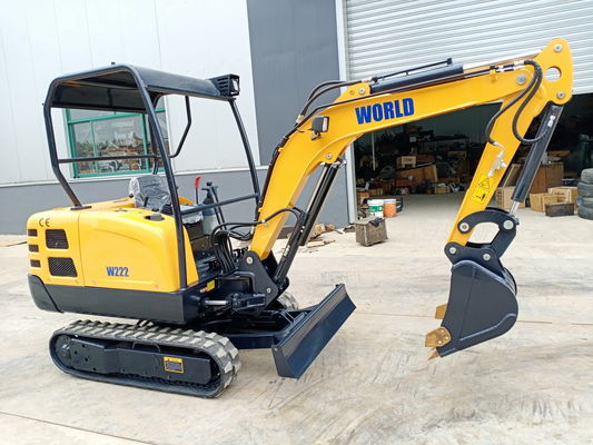 Max. đào sâu 2450mm nhỏ Crawler đào cho chiều cao nâng tối đa của lưỡi 240mm