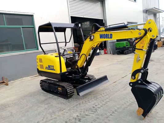 Mức trọng lượng nhẹ 2200kg Máy lượn nhỏ với lực đào xô tối đa 15,3KN