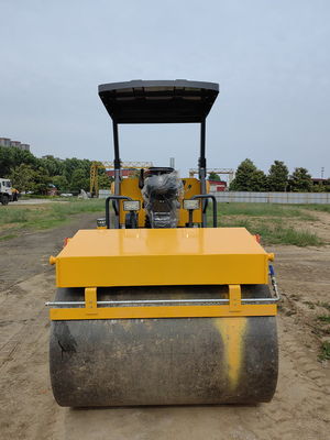 Máy trộn xoắn ốc đơn bánh thép 4 tấn 4,5 tấn 5 tấn Máy máy xây dựng đường bộ mini compactor