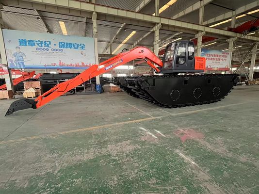 Trung Quốc Top Brand Không sử dụng máy đào lưỡng cư HK150SD Với máy làm sạch sông 0,25 M3 Long Reach Boom