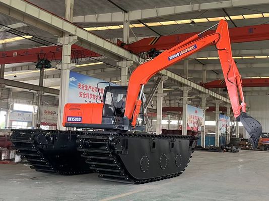 Trung Quốc Top Brand Không sử dụng máy đào lưỡng cư HK150SD Với máy làm sạch sông 0,25 M3 Long Reach Boom