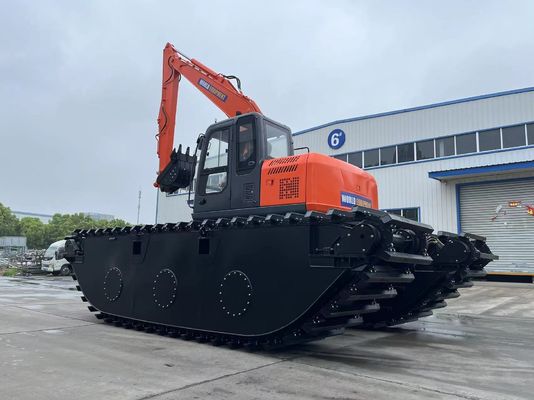 Trung Quốc Top Brand Không sử dụng máy đào lưỡng cư HK150SD Với máy làm sạch sông 0,25 M3 Long Reach Boom
