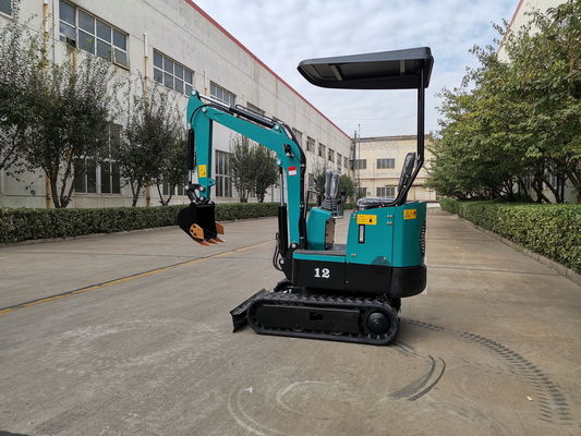 mini Excavator 0,025 M3 trọng lượng hoạt động 1000kg giá rất thấp cho khu vườn hoặc công viên