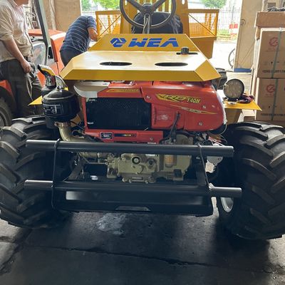 Máy kéo nông nghiệp WEA08H thương hiệu WEA08H cho các đồn điền dầu cọ Peru với tay lái bánh trước