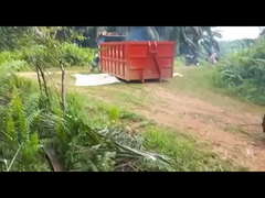 Máy kéo dầu cọ 4 bánh xe sau cho các đồn điền dầu cọ